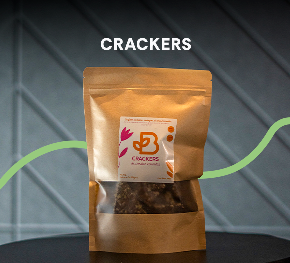 crackers - productos 2 Crackers de semillas 180 gr